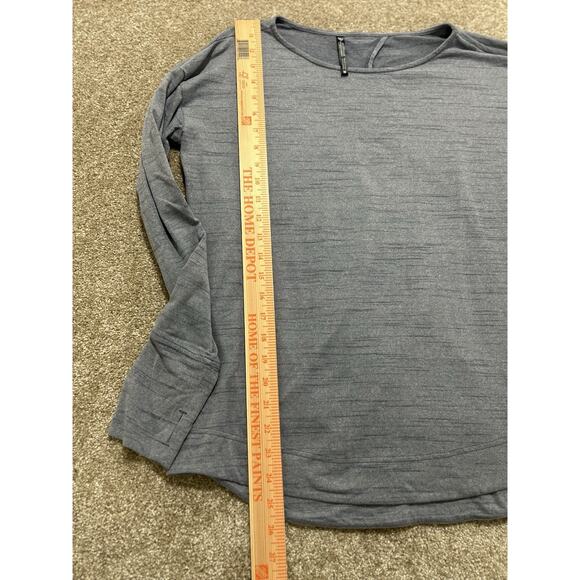 KUHL Top Medium Blue Gray Intent Krossback Long Sleeve Jersey - Picture 5 of 11